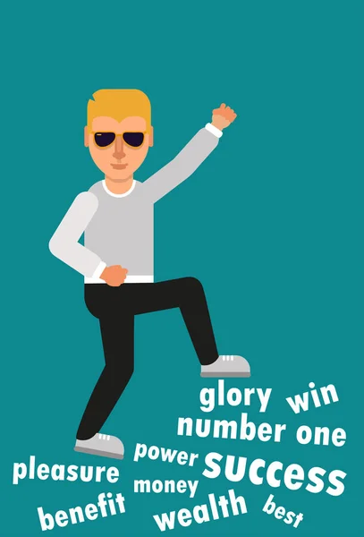 Başarılı erkeğin üstte