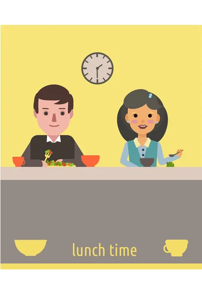 İş yerinde öğle yemeği molası