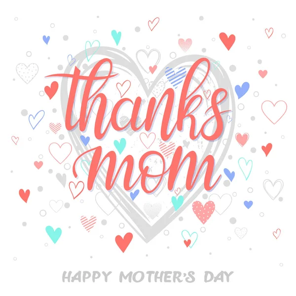 Happy Mothers Day typography