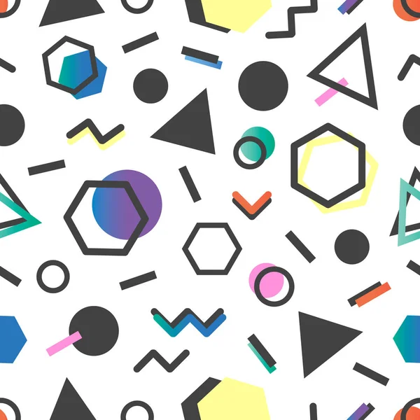 Desen geometrik öğelerle