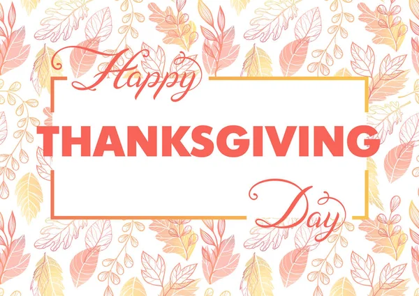 Thanksgiving Day typografie — Stockvector