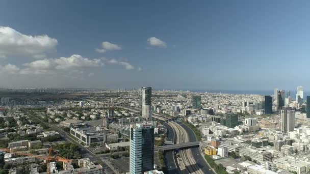 Tel Aviv citiy — Stok video