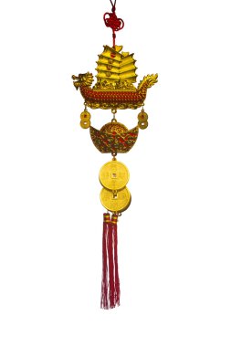 Çin şehre izole Talismans ile. Talismans ruhu Çin halkı için önemli şey.