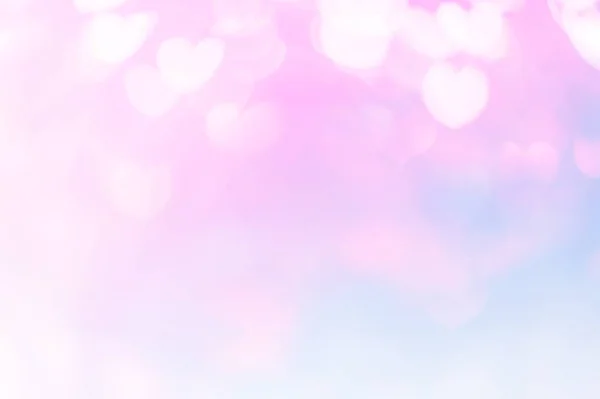 Verschwommener Hintergrund Des Valentinstags Konzepts Valentin Tageskarte Pastell Farbtöne Bunte — Stockfoto