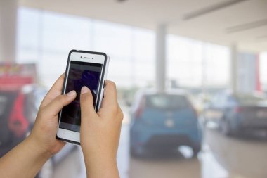 İşadamları araba ve showroom Office workplace.blur bulanıklık. odak hizmet renk insanlar kazanan ekran feat yer Danışma sığ derinliği