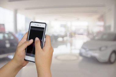 İşadamları araba ve showroom Office workplace.blur bulanıklık. odak hizmet renk insanlar kazanan ekran feat yer Danışma sığ derinliği