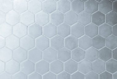 Gri ve beyaz tuğla duvar doku arka plan / tuğla duvar kağıdı soyut boya.