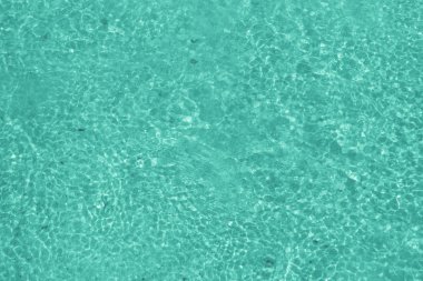 Su okyanus ya da açık mavi dalgalanma su doku.