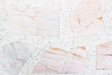 Beyaz mermer veya Beton taş doku deseninin yüksek çözünürlüklü taş işçiliği ile. Kireç taşı arka plan.