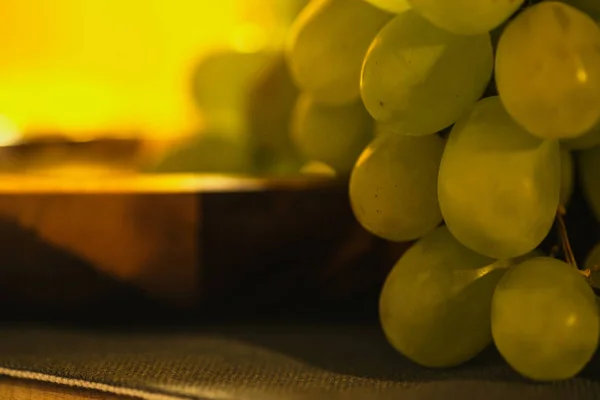 Green grapes — Stock Photo, Image