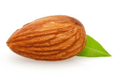 Badem ve yaprakları