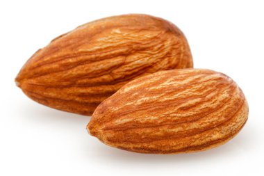 Badem fındık izole