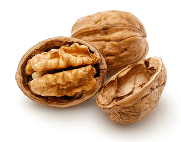 Yarım ceviz çekirdek ve bütün ceviz