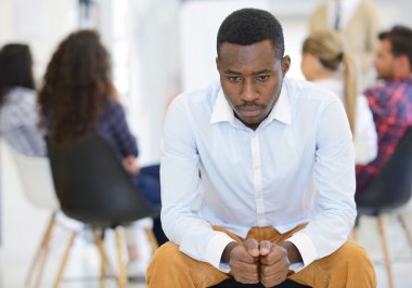 Çok etnik iş insanlar kavramı