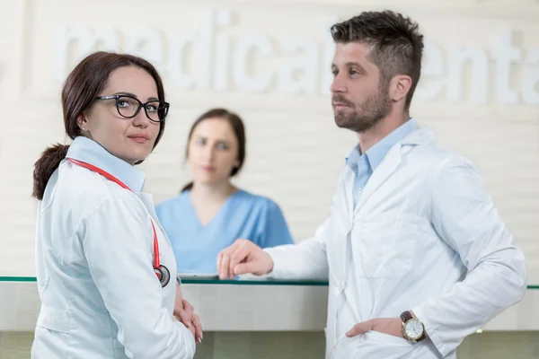 Medical Staff Having Discussion — Stock fotografie