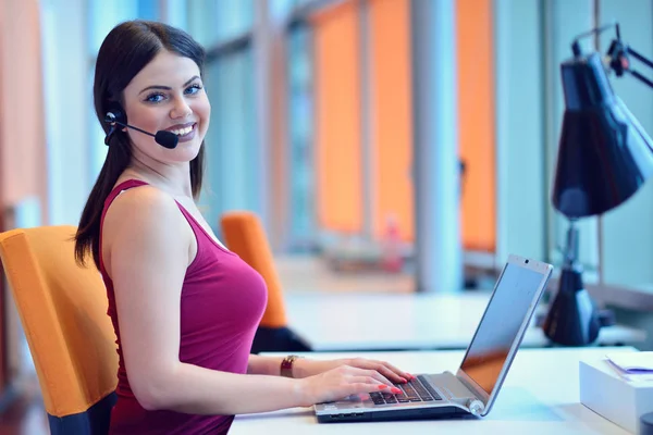 Businesswoman Working In Office. — Stock Photo, Image