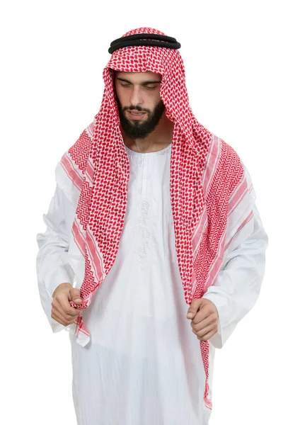 Ung besviken Arab — Stockfoto