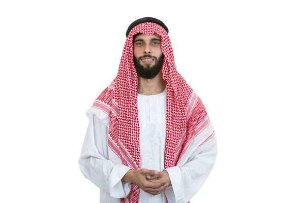 Jeune homme arabe moderne à l'air sérieux — Photo