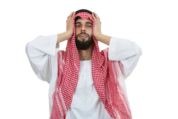 Junge enttäuschte Araber — Stockfoto