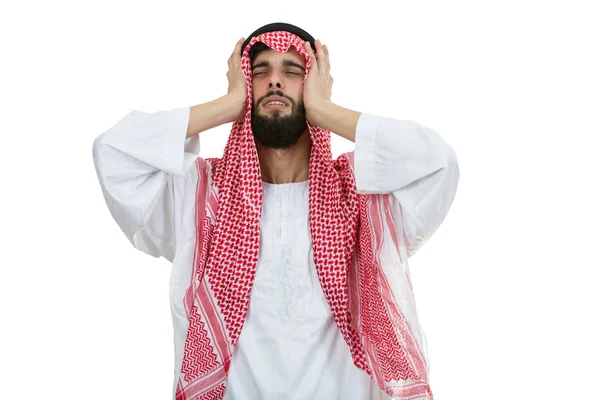 Junge enttäuschte Araber — Stockfoto