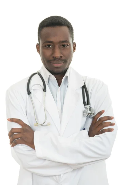 Afro-Américain médecin homme — Photo