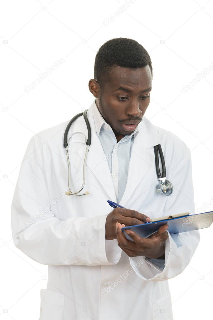 African American doctor shocked 