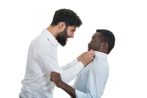 Dos locos discutiendo — Foto de Stock