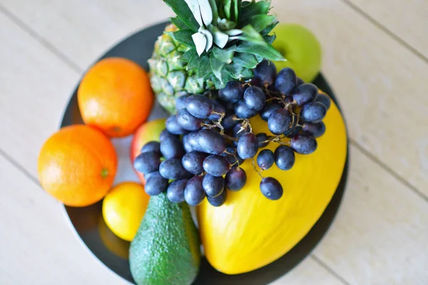 Assortment of exotic fruits — Stock Photo, Image