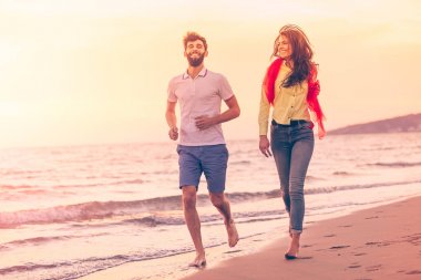 Romantik Çift eğlenmek 