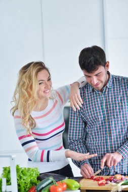 yemek yemek mutfak Çift