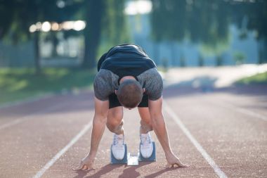 Sprinter üzerinde koşu parkuru