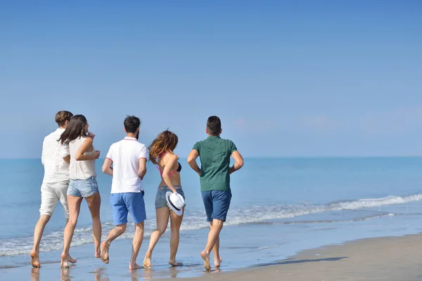 Letní dovolená koncepce přátelství svoboda Beach — Stock fotografie