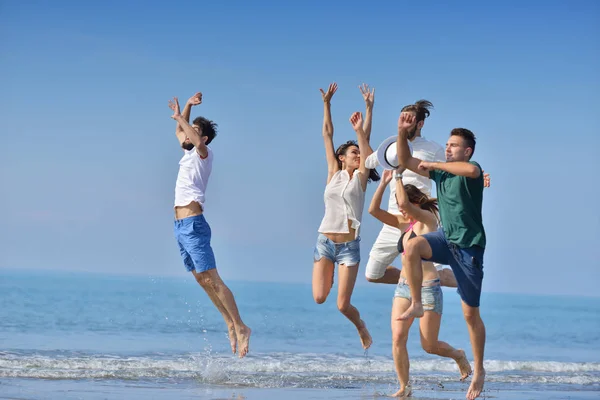 Amicizia Libertà Spiaggia Summer Holiday Concept — Foto Stock