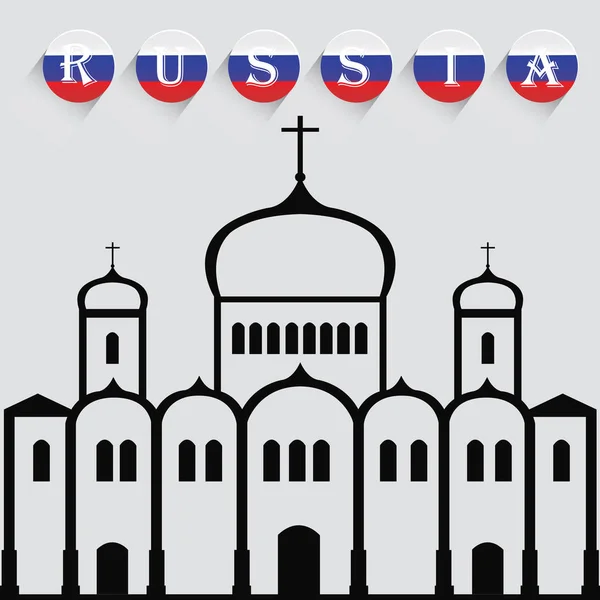 Rusya bayrağı bayrak yazılı ülke ile gösteren resim