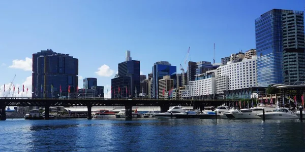 Motorboot Cruise Rond Sydney Australië — Stockfoto