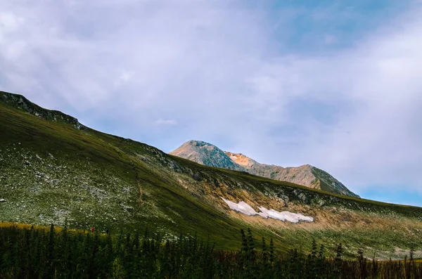 Berg, natur, vertex, turism, sky — Stockfoto