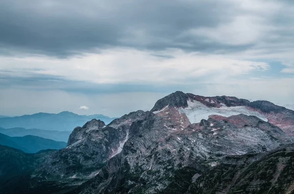 Montanhas, natureza, vértice, turismo — Fotografia de Stock