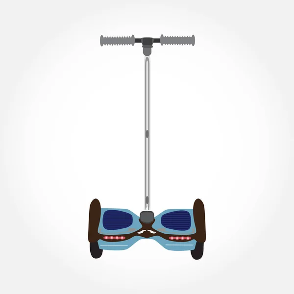 Auto-equilibrio scooter eléctrico, ilustración vectorial — Archivo Imágenes Vectoriales