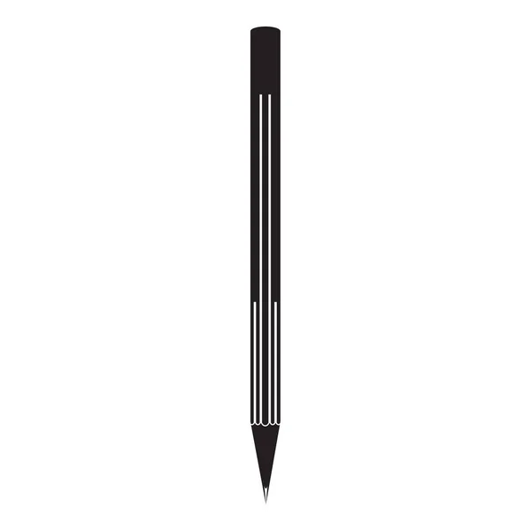 Vektor Bleistift flaches Symbol — Stockvektor