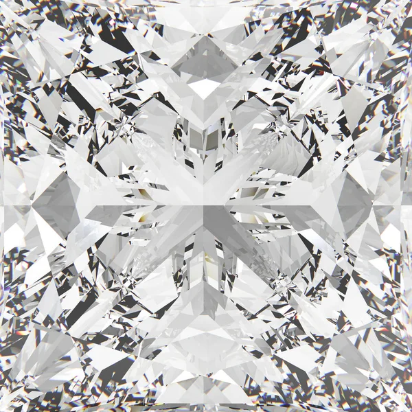 3D illustration crop diamond texture