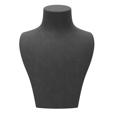 Takı Kolye için 3D illüstrasyon izole manken 