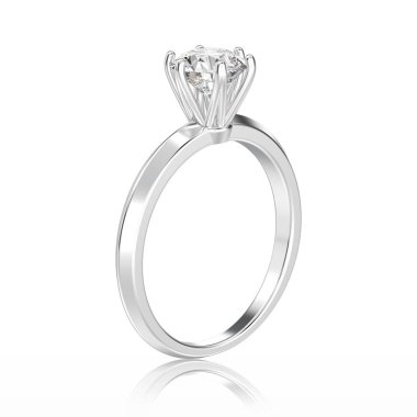 3D illüstrasyon izole beyaz altın veya gümüş geleneksel solita