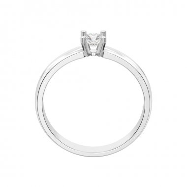 3D illüstrasyon izole beyaz altın veya gümüş geleneksel solita