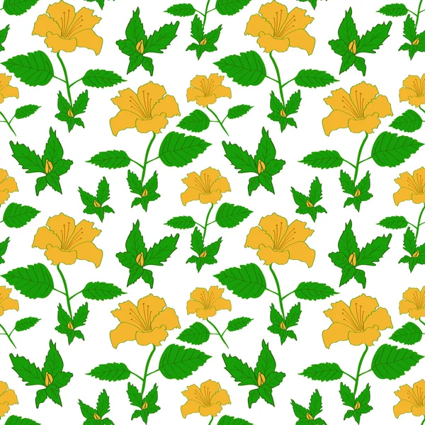 Sarı Lilyum seamless modeli