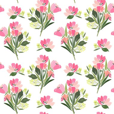 Mimoza ile Lale buketi