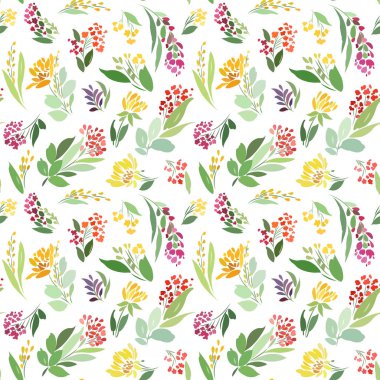 çiçek desenli, yapraklar, dallar