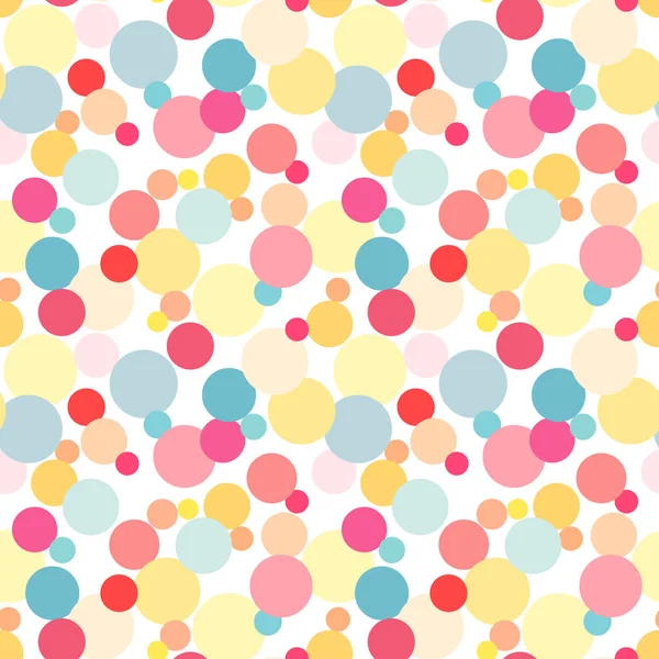 Group of multi-colored circles — Stock Vector