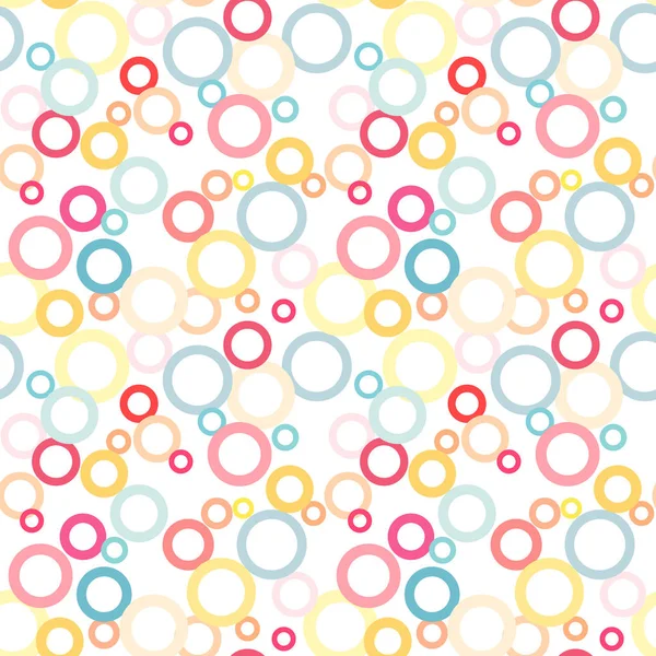 Group of multi-colored circles — Stock Vector
