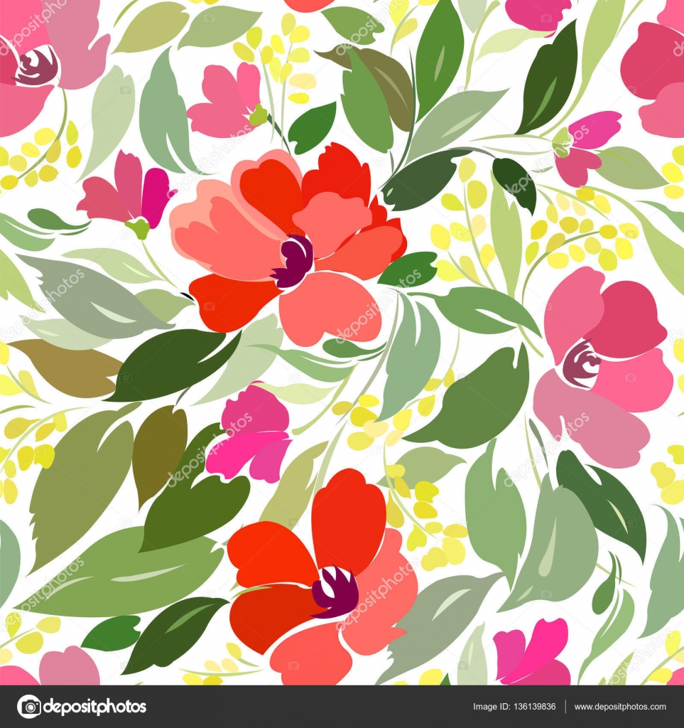 Bright Florals, Flowers & Patterns