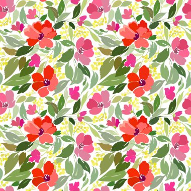 parlak çiçek süsleme